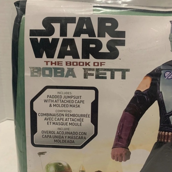Star Wars The Book Of Boba Fett Halloween Costume Adult Men's Size SD ( 32-34) - Picture 6 of 8
